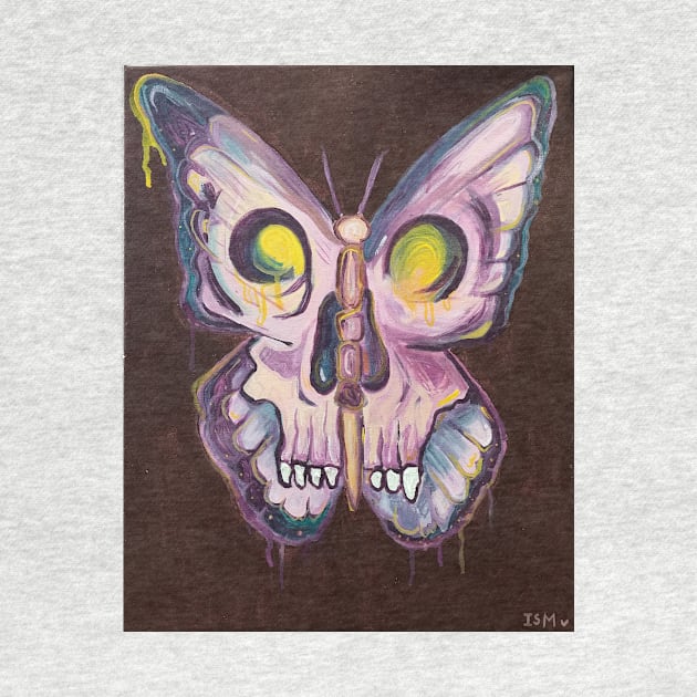 Butterfly Skull 💀 by vantablackclothes